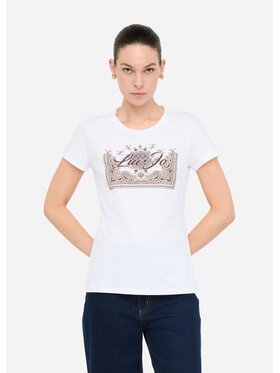 Liu Jo Liu Jo T-shirt MF5456JS923P9172 Bianco Regular Fit