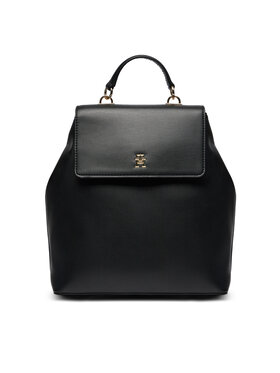Tommy Hilfiger Tommy Hilfiger Ruksak Th Refined Backpack AW0AW15722 Crna