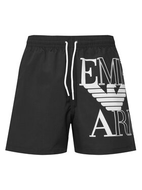 Emporio Armani Emporio Armani Szorty kąpielowe EM000583 AF20434 UC001 Czarny Regular Fit