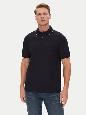 Tommy Hilfiger Tommy Hilfiger Polo MW0MW38457 Tumši zils Classic Fit