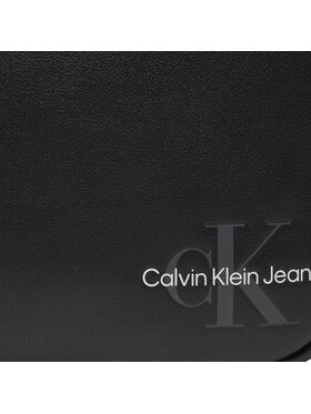 Calvin Klein Jeans Crossover Torbica Monogram Soft Phone K50K512175 Crna