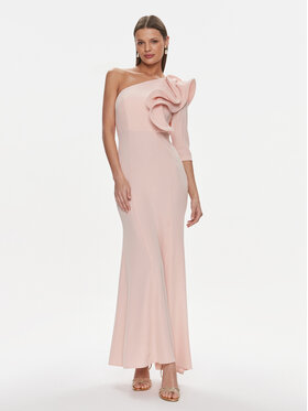 Rinascimento Rinascimento Sukienka wieczorowa CFC0117459003 Różowy Regular Fit