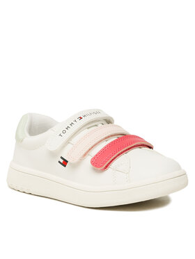 Tommy Hilfiger Tommy Hilfiger Tenisice Low Cut Velcro Sneaker T1A9-32710-1355 S Bijela