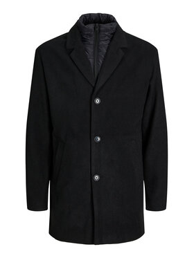Jack&Jones Jack&Jones Prechodný kabát 12236160 Čierna Regular Fit