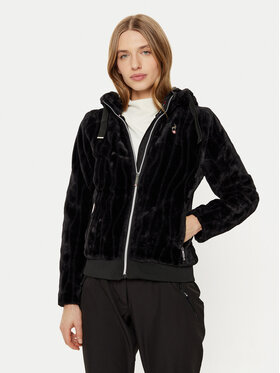 Aulp Aulp Pelzmantel Valse Schwarz Regular Fit