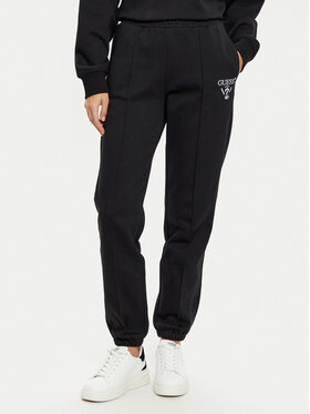 Guess Guess Spodnie dresowe V5RB13 KC3D2 Czarny Regular Fit