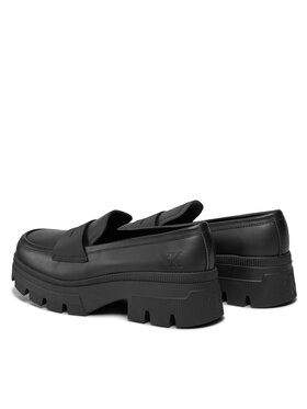 Calvin Klein Jeans Loaferice Chunky Combat Loafer Wn YW0YW01120 Crna