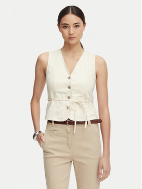 ONLY ONLY Top Silla 15374051 Crema Regular Fit