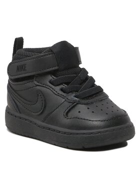 Nike Nike Buty Court Borough Mid 2 (TDV) CD7784 001 Czarny