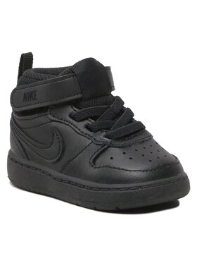 Nike Nike Cipő Court Borough Mid 2 (TDV) CD7784 001 Fekete
