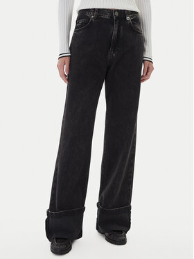 PINKO PINKO Jeansy Wanda 105541 A2RR Czarny Regular Fit