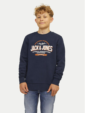Jack&Jones Junior Jack&Jones Junior Bluză Logo 12258840 Bleumarin Regular Fit