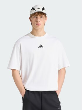 adidas adidas T-Shirt 167739 Biały Loose Fit