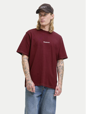 Jack & Jones Jack & Jones Póló Meadows Minimal 12283630 Piros Loose Fit