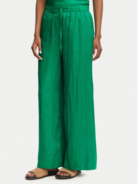 Tommy Hilfiger Tommy Hilfiger Hlače WW0WW48970 Zelena Relaxed Fit