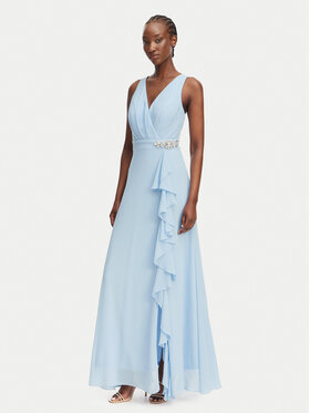 Artigli Artigli Abendkleid ACAB004498 Hellblau Regular Fit