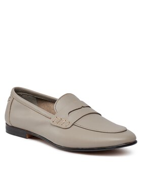 Tommy Hilfiger Tommy Hilfiger Loaferke Essential Leather Loafer FW0FW07769 Siva
