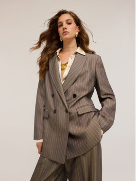 Motivi Motivi Kurtka outdoor Q740Q000963N0Z5 Szary Baggy Fit