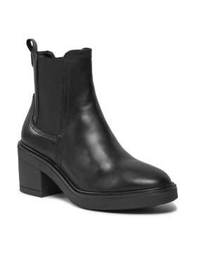 Tamaris Tamaris Členková obuv s elastickým prvkom 1-25011-41 Čierna
