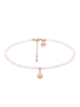 sotho Sotho Choker N3030 Różowe złocenie