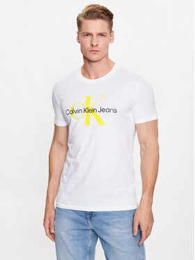 Calvin Klein Jeans Calvin Klein Jeans T-Shirt J30J320806 Biały Regular Fit