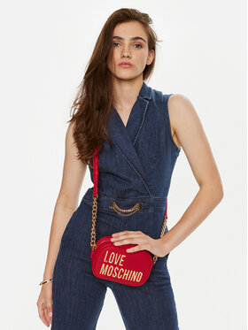 LOVE MOSCHINO Ročna Torba JC4026PP1LKD0500 Rdeča