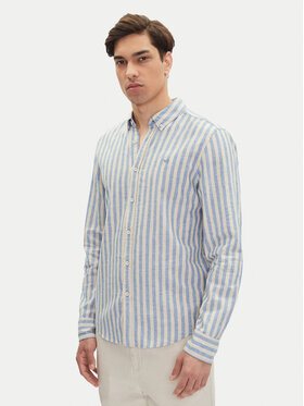 Mustang Mustang Hemd Rawlins 1016249 Himmelblau Slim Fit