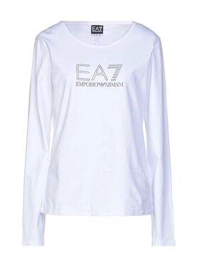 EA7 Emporio Armani EA7 Emporio Armani T-Shirt GTT61 TJ29Z 1100 Biały Slim Fit