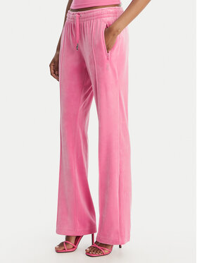 Juicy Couture Juicy Couture Sportinės kelnės Tina JCWBJ126327 Rožinė Straight Leg