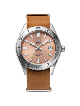 Orient Orient Zegarek RA-AC0Q05P10B Brązowy