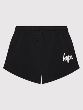 HYPE HYPE Szorty sportowe ZVLR-288 Czarny Regular Fit