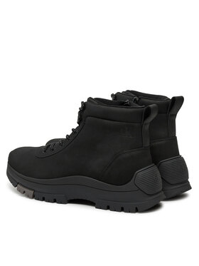 Calvin Klein Jeans Pohodni čevlji Hybrid Wp Boot Laceup Rebellious YM0YM01077 Črna