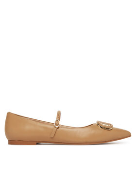 TWINSET TWINSET Ballerinas 251TCP064 Braun