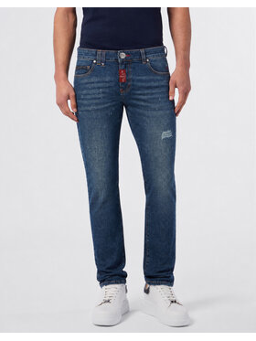 PHILIPP PLEIN PHILIPP PLEIN Jeansy 31788 Niebieski Straight Fit