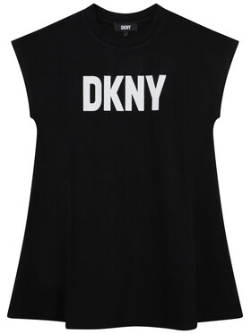 DKNY DKNY Sukienka codzienna D32863 S Czarny Regular Fit