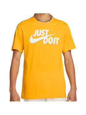 Nike Nike T-Shirt Sportswear JDI Żółty Regular Fit