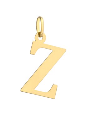 Fugart Fugart Naszyjnik Zawieszka złota literka Z duża FUG6-20-Z00240-2 Złoty
