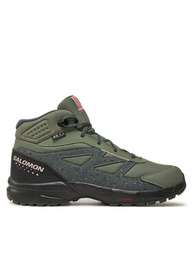 Salomon Salomon Παπούτσια πεζοπορίας Outway Mid Climasalomon™ Waterproof L47561700 Πράσινο