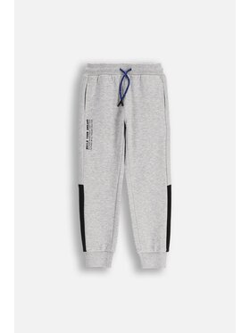 Coccodrillo Coccodrillo Teplákové kalhoty ZC5120105CBK-019 Šedá Regular Fit
