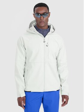 4F 4F Kurtka softshell 4FWSS25TSOFM313-27S Szary Regular Fit