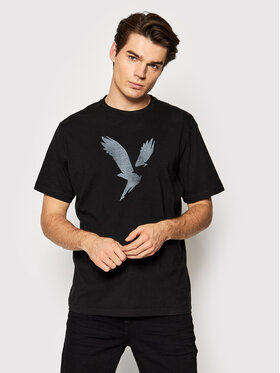 American Eagle American Eagle T-shirt 016-0181-5421 Crna Regular Fit