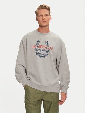Levi's® Levi's® Džemperis ar kapuci Graphic 38712-0313 Pelēks Relaxed Fit