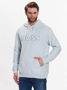 Boss Boss Bluza 50483453 Niebieski
