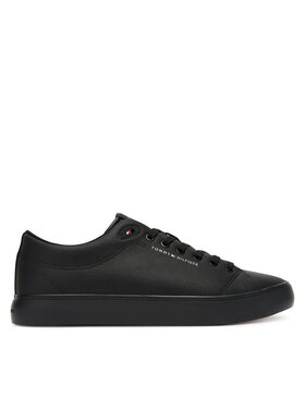 Tommy Hilfiger Tommy Hilfiger Сникърси Th Hi Vulc Core Low Ii Ess FM0FM05511 Черен