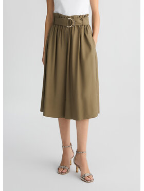 Liu Jo Liu Jo Pantaloni di tessuto CA5285T2508X0662 Beige Regular Fit