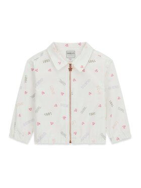 Guess Kids Guess Kids Kurtka przejściowa 182598 Biały Classic Fit