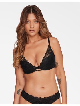 Esotiq Esotiq Biustonosz push-up 39955 Czarny