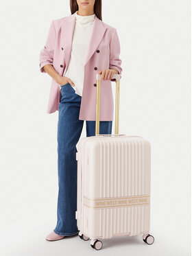 Nine West Nine West Walizka średnia CEO-NW-M-003-10 Różowy jasny
