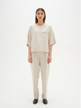 InWear InWear T-Shirt Kei 30108223 Écru Loose Fit