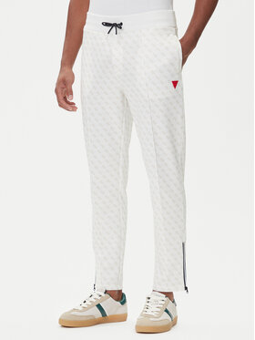 Guess Guess Pantaloni trening Z2BB05 K7122 Alb Regular Fit